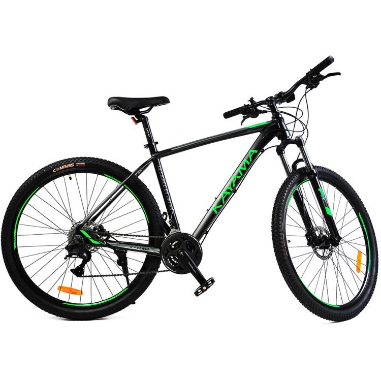 Велосипед KAYAMA Neo 29 3.0 disc р.20 2022 (черный/зеленый)