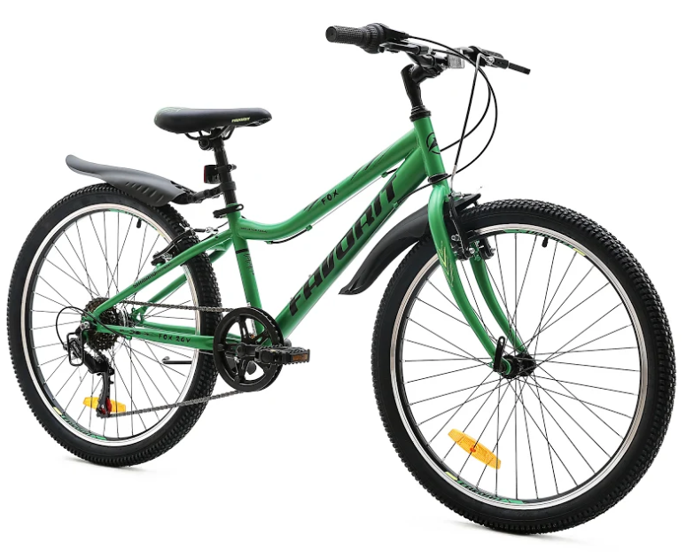 Велосипед Favorit Fox 24 V (12, зеленый, 2020)