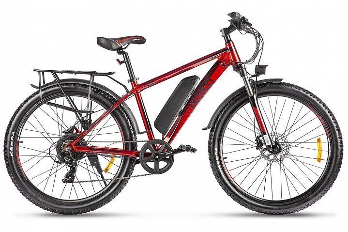Электровелосипед Eltreco XT 850 New 2020 (красный/черный)