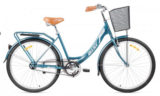 Велосипед Aist Jazz 1.0 (18, синий 2022)