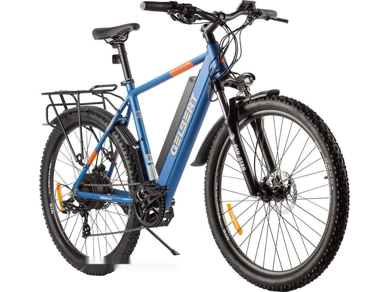 Электровелосипед Gelbert Ran Star 3 PRO (синий) Электровелосипед Gelbert Ran Star 3 PRO (синий)