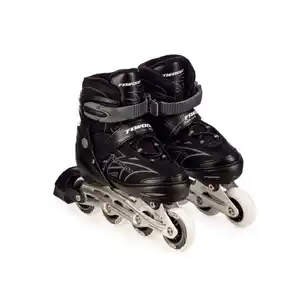 Роликовые коньки Favorit PW-155B-4BK (р. 33-36)