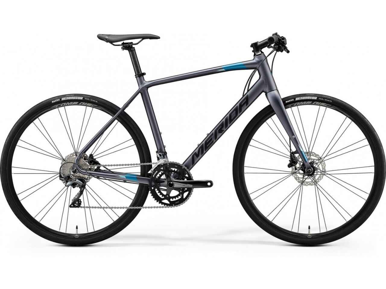 Велосипед Merida Speeder 500 (2020) XL (59cm) (Matt Antracite-Black-Blue)