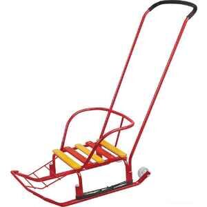 Санки Nika Тимка 3К (алый) Санки Nika Тимка 3К (алый)