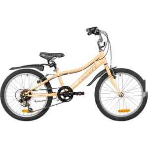 Детский велосипед Novatrack Alice 20 2026 20SH6V.ALICE.YL6 (песочный)