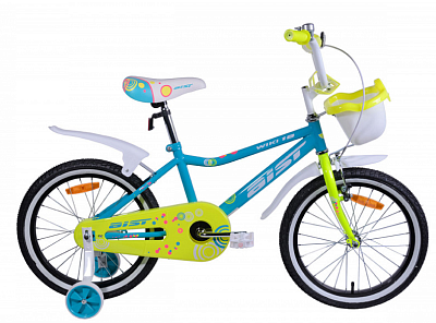 Детский велосипед Aist Wiki 18 (салатовый/голубой, 2020)