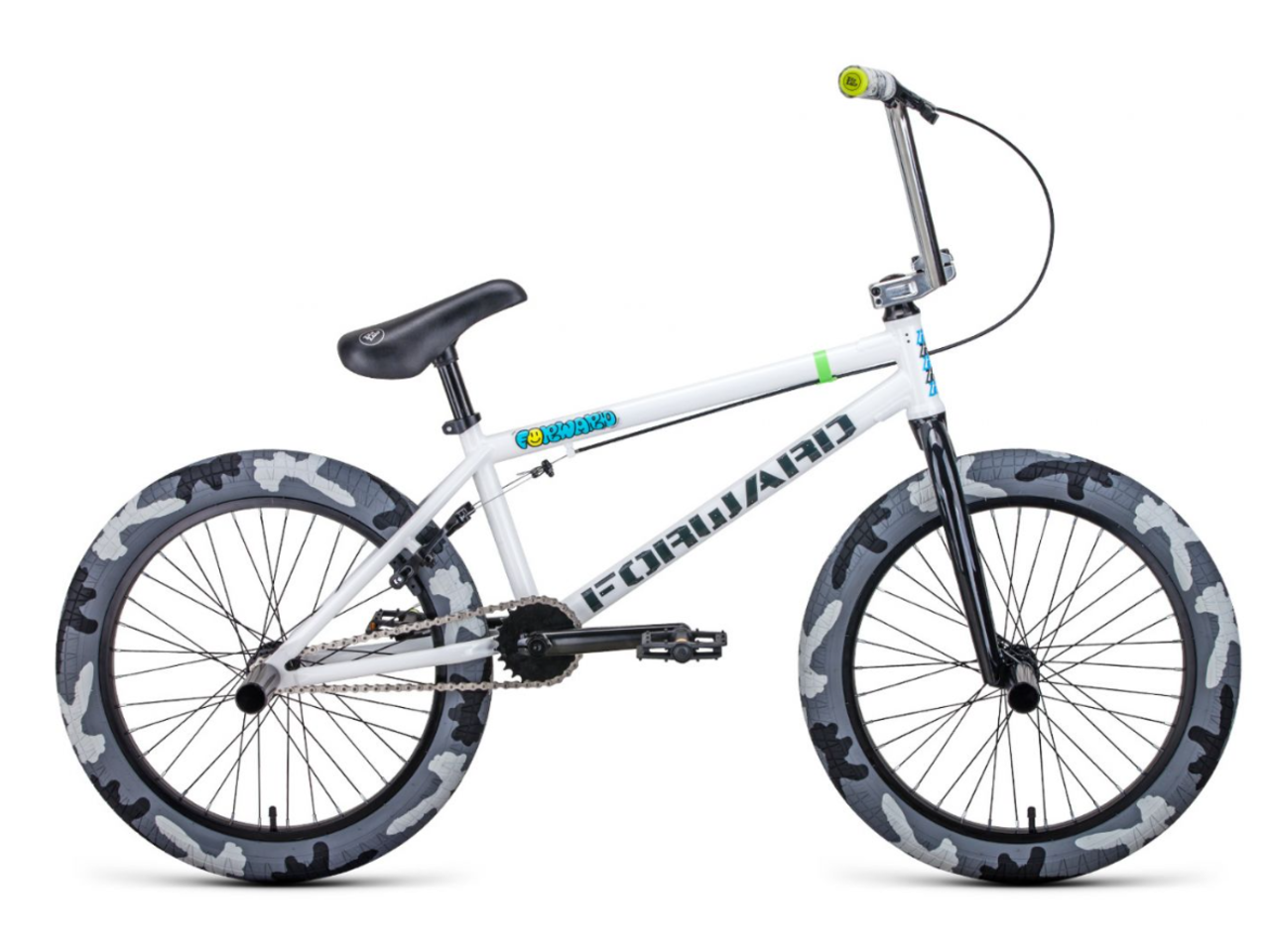 Велосипед Forward Zigzag 20 2022 (серый) RBK22FW20091