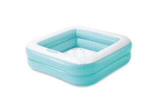 Бассейн INTEX Бассейн надувной «Малыш» 86 х 86 х 25 см, 1-3 года, цвета микс 57100NP 720668