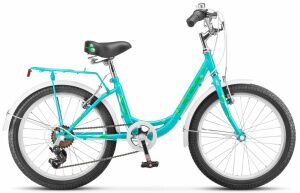 Детский велосипед Stels Cristy 220 V Z010 (6-ск.) (мятный, 2025) Детский велосипед Stels Cristy 220 V Z010 (6-ск.) (мятный, 2025)