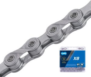 Цепь KMC 8 ск, 1/2X3/32X114L EPT, X8