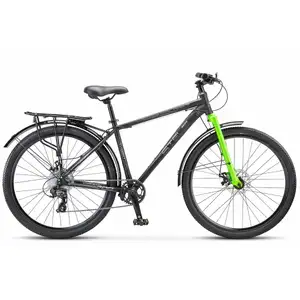 Велосипед Stels Navigator 705 27.5 MD Курьер Z010 (21, черный матовый)
