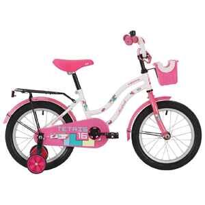Детский велосипед Novatrack Tetris 16 (белый, 2020) 161TETRIS.WT20