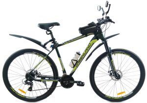 Велосипед GreenLand REACTIVE 29 2.0 (21, черный/желтый, 2024)