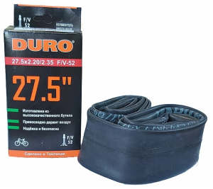Велокамера Duro 27.5x2.25/2.35/2.50 F/V-52, DHB01046 Велокамера Duro 27.5x2.25/2.35/2.50 F/V-52, DHB01046
