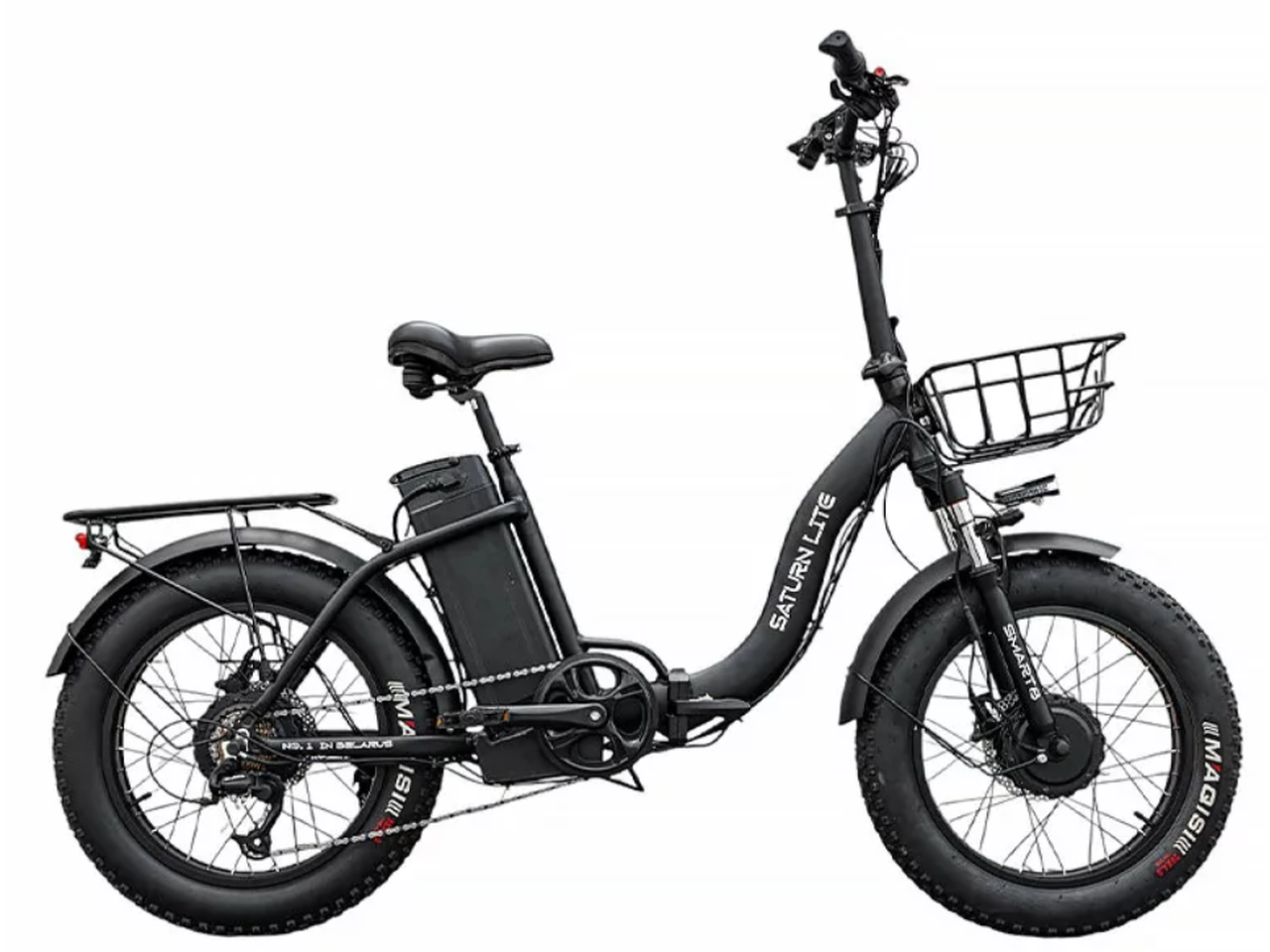 Электровелосипед Smart8 Saturn Lux (черный) Электровелосипед Smart8 Saturn Lux (черный)