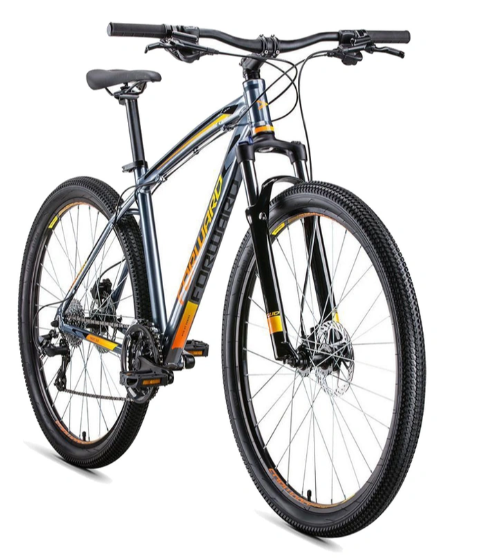Велосипед Forward Next 29 3.0 disc (23, синий/оранжевый, 2020)
