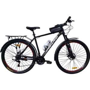 Велосипед GreenLand Genesis K 27.5 (19, черный/красный, 2025)