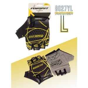 Перчатки велосипедные Favorit L 21-23 см (8027YL-L)