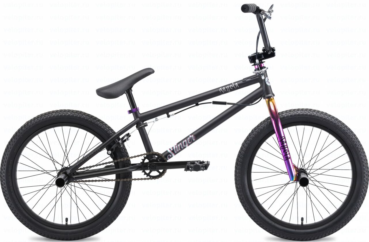 Велосипед Stinger BMX Gangsta 20 (10, Neo Chrome, 2020)
