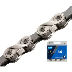 Цепь KMC X8, 1/2X3/32X116L (в боксе), X8-116SLGR