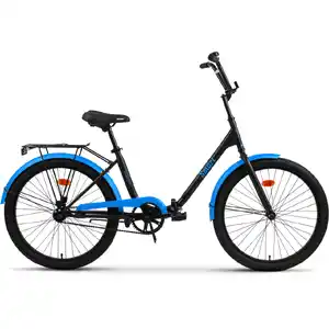 Велосипед Aist Smart 1.1 24 (13, черный/синий, 2025)