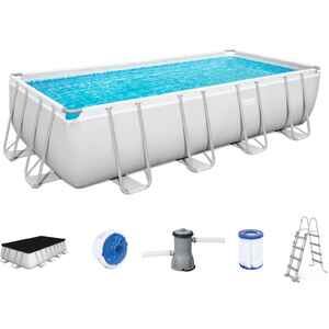Каркасный бассейн Bestway Power Steel 56670 (488x244x122)