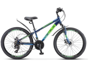 Велосипед Stels Navigator 400 MD 24 6-ск. (синий/салатовый) Велосипед Stels Navigator 400 MD 24 6-ск. (синий/салатовый)