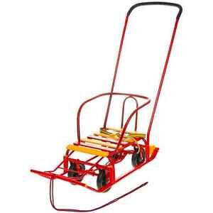 Санки Nika Тимка 5 Универсал (красный)