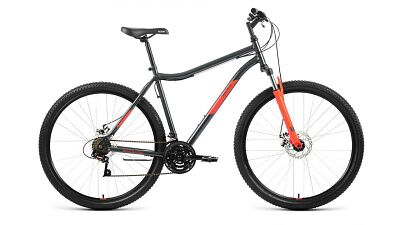 Велосипед ALTAIR MTB HT 29 2.0 D р.21 2022 (темно-серый/красный) RBK22AL29181