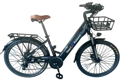 Электровелосипед Smart Balance City Pro (черный)