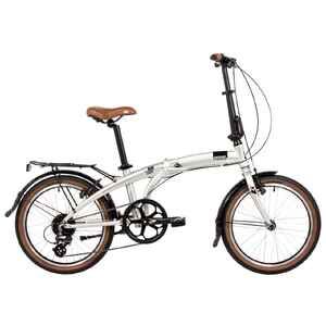 Велосипед Novatrack Town 20 (серебристый, 2024) 20AFV.TOWN.CP4 Велосипед Novatrack Town 20 (серебристый, 2024) 20AFV.TOWN.CP4