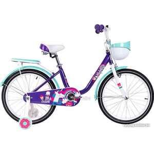 Детский велосипед Techteam Melody 14 2024 (фиолетовый)
