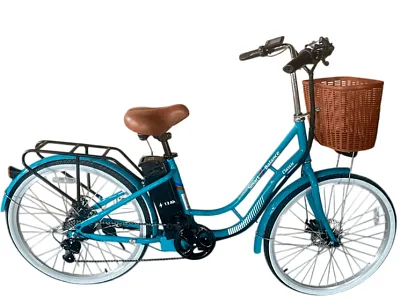Электровелосипед Smart Balance Classic (голубой)