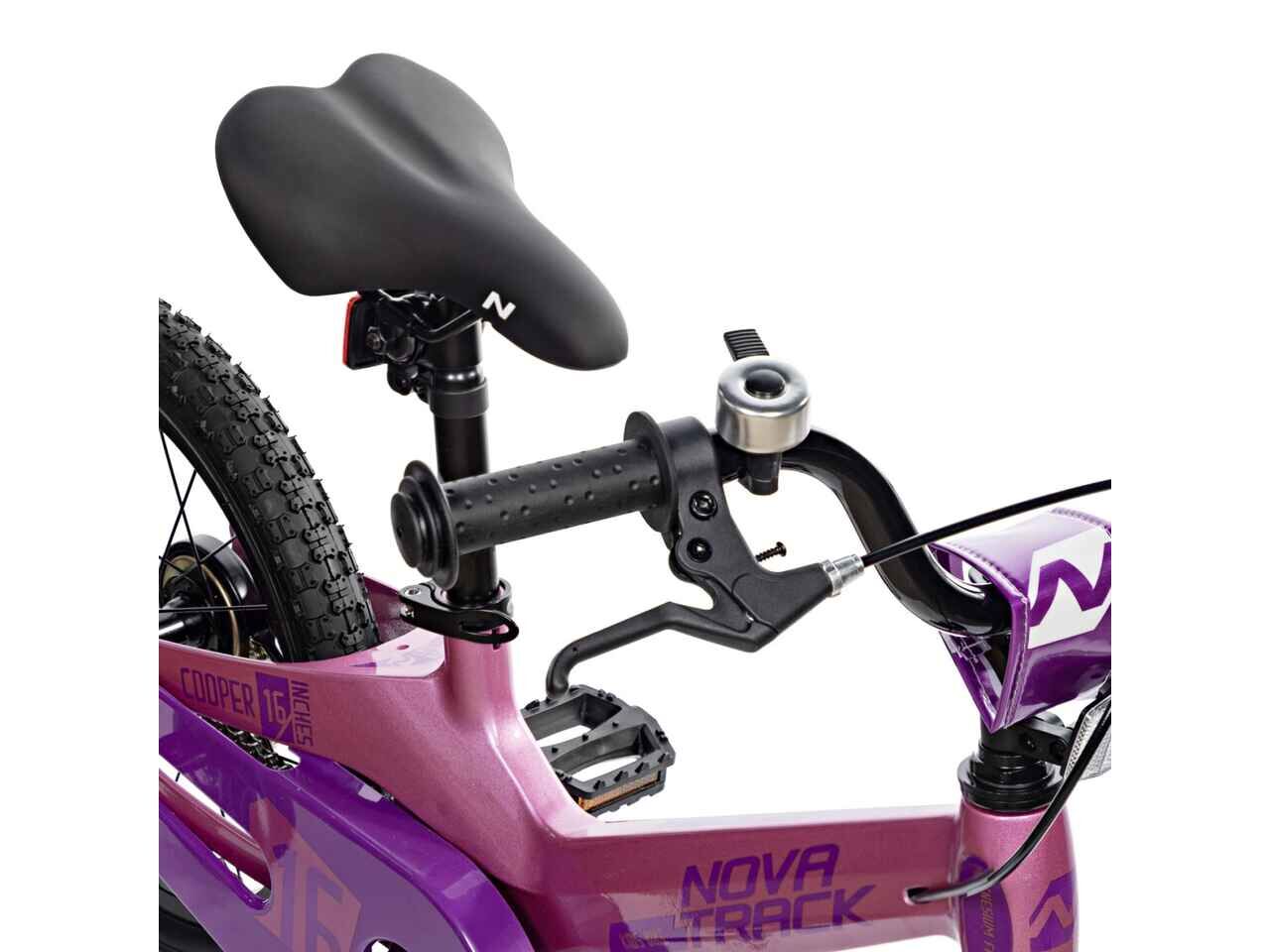 Детский велосипед Novatrack Cooper 16 (лиловый, 2025) 16M.COOPER.LC5 Детский велосипед Novatrack Cooper 16 (лиловый, 2025) 16M.COOPER.LC5