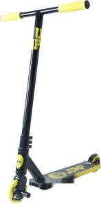 Трюковый самокат Ateox Jump 2024 (черный/желтый, с пегами) Трюковый самокат Ateox Jump 2024 (черный/желтый, с пегами)