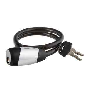 Велозамок Longus 650 мм 3550006 (серебристый/черный)