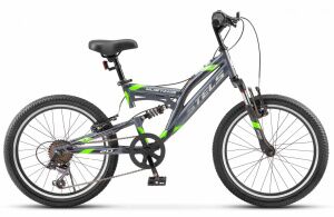 Детский велосипед Stels Mustang 20V Z010 (серый, 2025) Детский велосипед Stels Mustang 20V Z010 (серый, 2025)