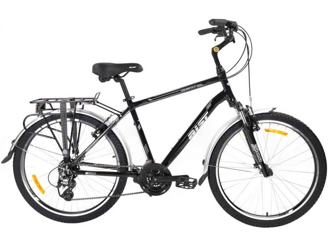 Велосипед Aist Cruiser 2.0 26 (16.5, черный/серый, 2022)