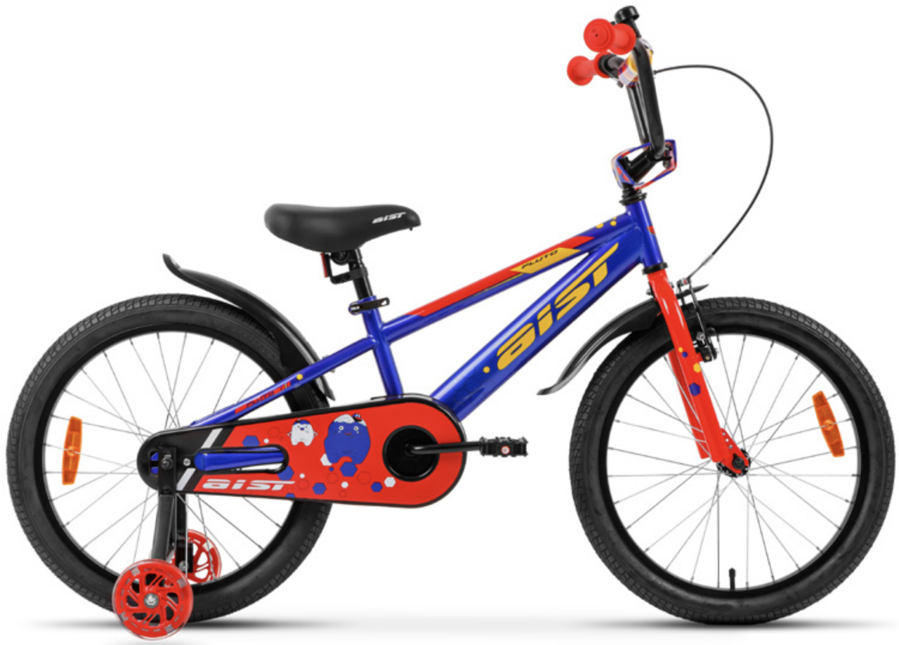 Детский велосипед Aist Pluto 16 (синий, 2022)