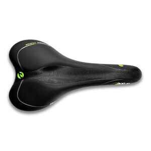 Велоседло DDK D060 (Black-Grey-Green)