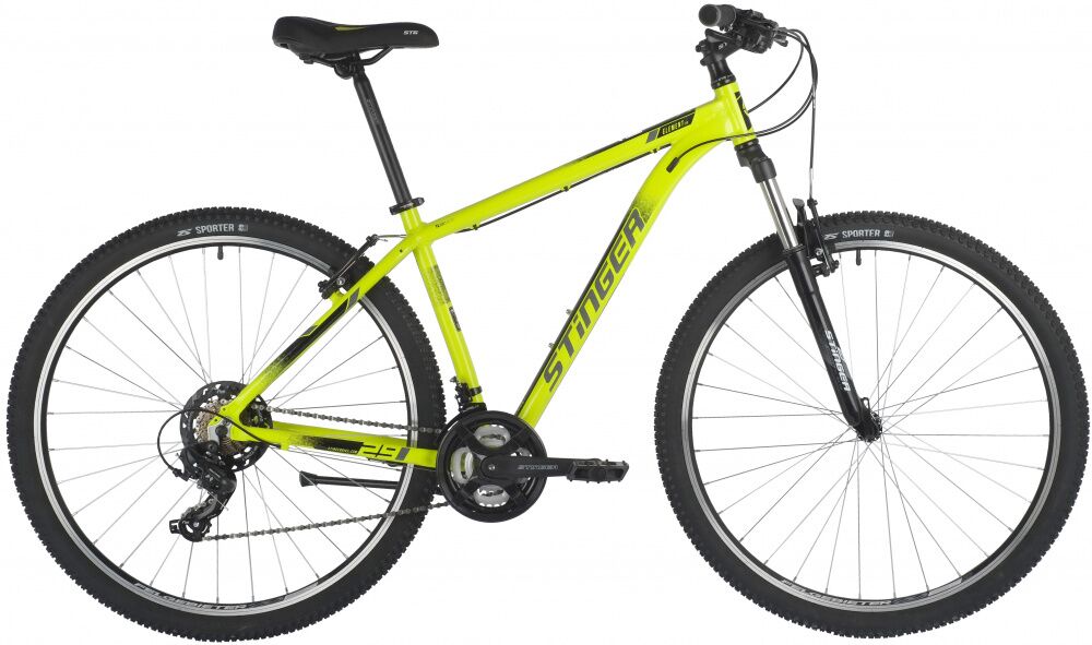 Велосипед Stinger Element STD 29 (22, зеленый, 2021)