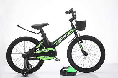 Детский велосипед DELTA Prestige 20 NEW (зеленый, спицы)