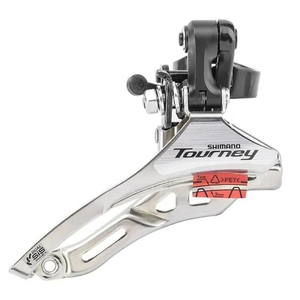 Передний переключатель Shimano Tourney FD-TY300 42T 31,8мм, верхняя тяга/370121 Передний переключатель Shimano Tourney FD-TY300 42T 31,8мм, верхняя тяга/370121