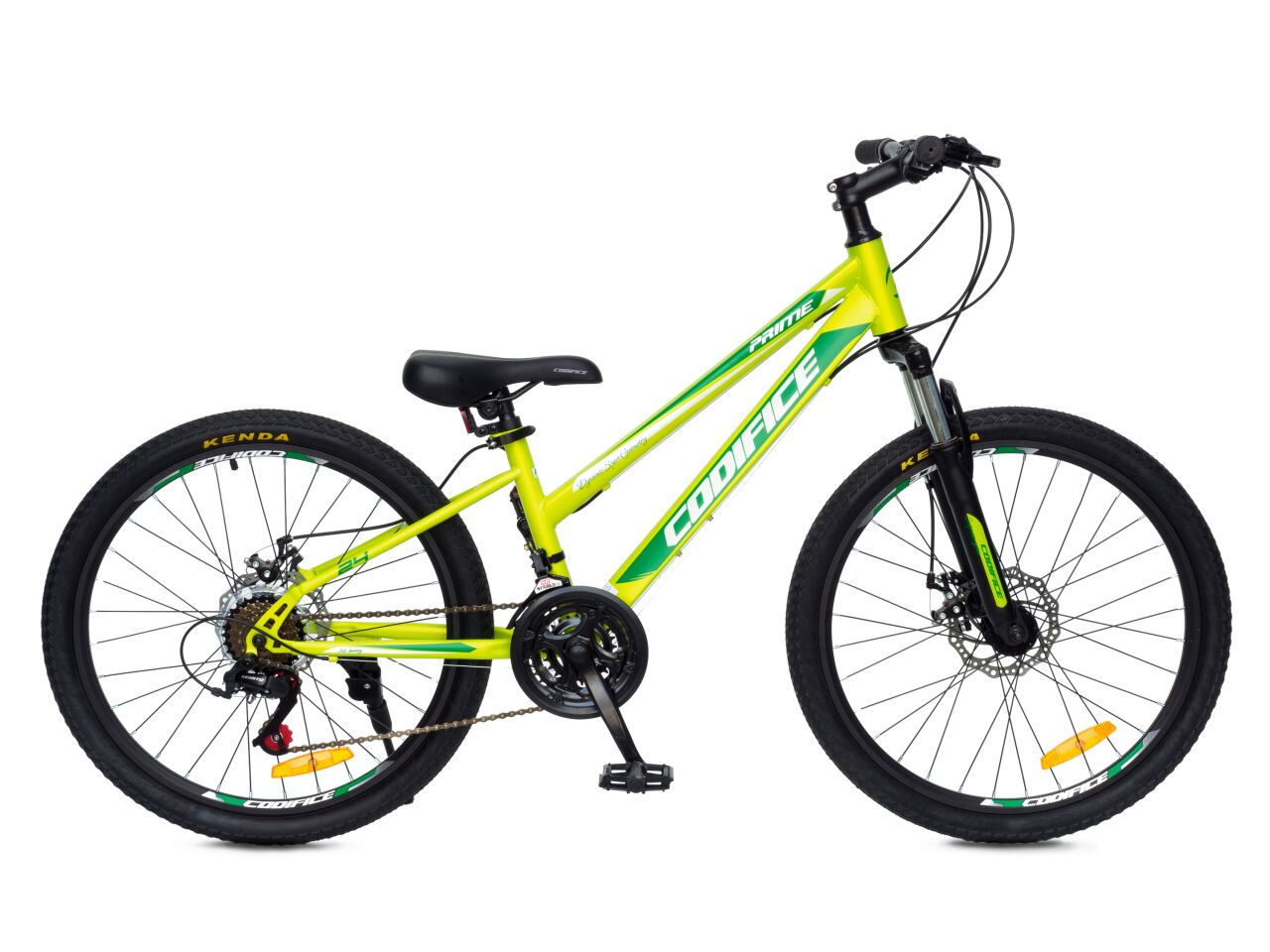 Велосипед Codifice Prime 24 (12, салатовый/зеленый, 2021)