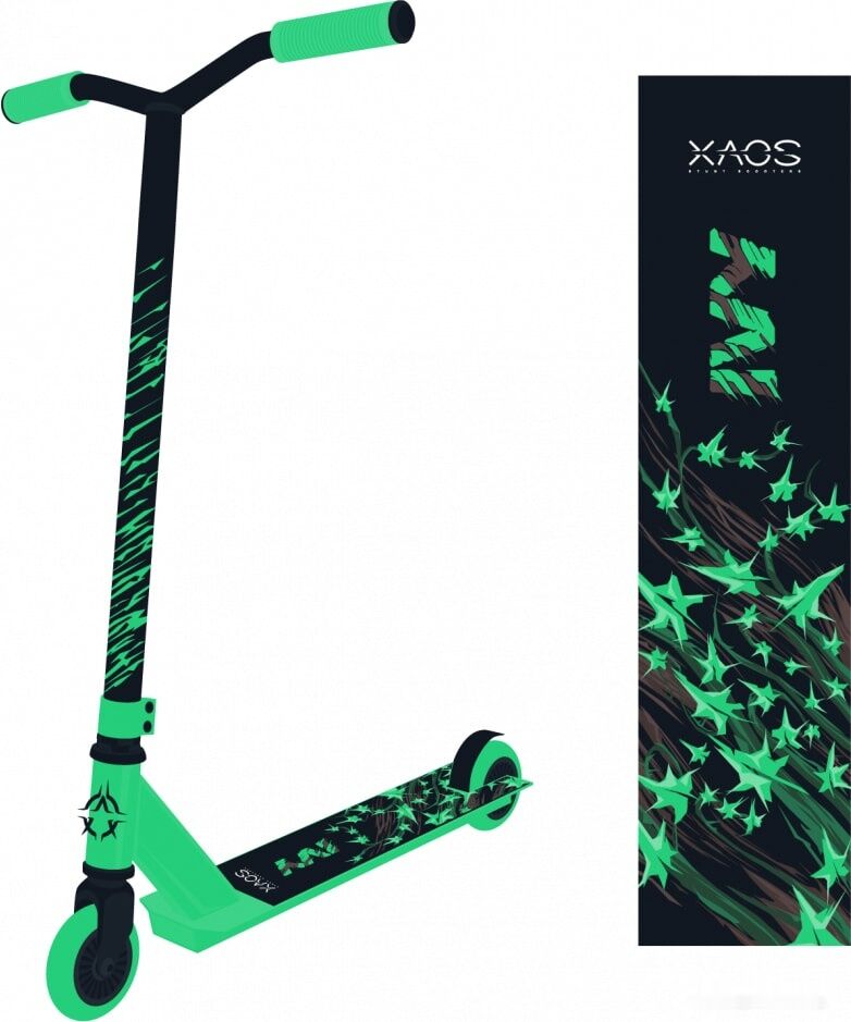 Самокат Xaos Ivy (зеленый)