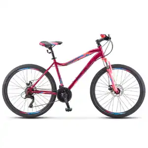 Велосипед Stels Miss 5000 MD 26 V020 (16, вишневый/розовый, 2022)