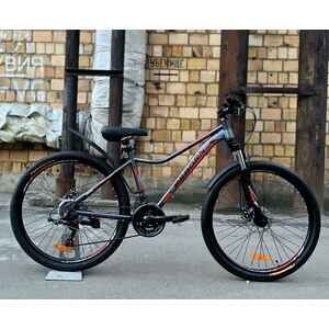 Велосипед Reborn Wizard 26 (16, серый/красный)