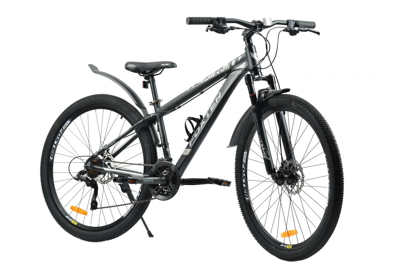 Велосипед Foxter Mexico 29 2021 (черный/серый)