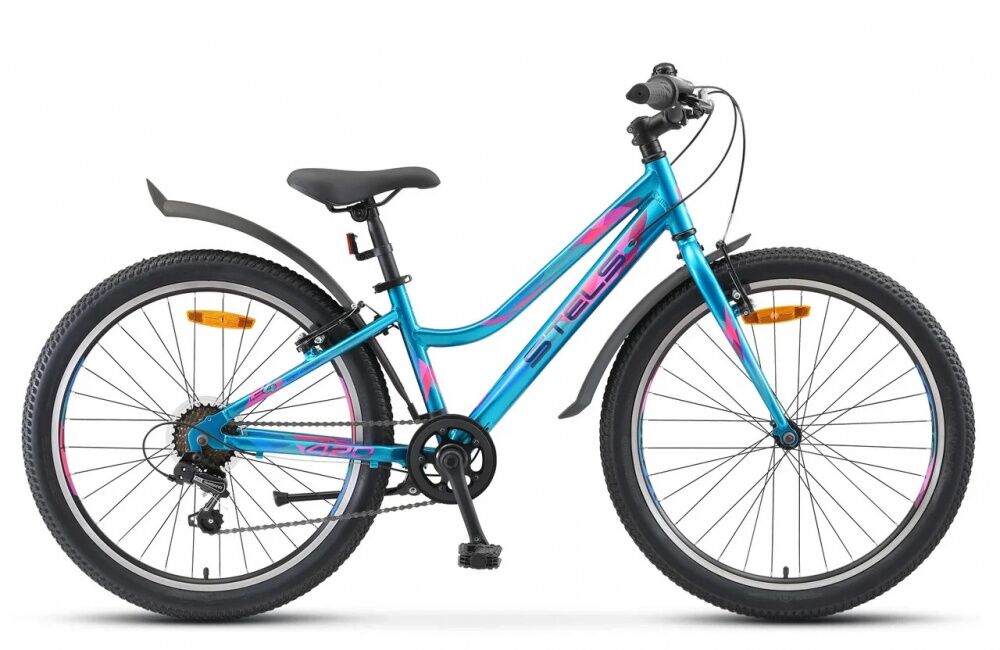 Велосипед Stels Navigator 420 V 24 V030 (12, голубой, 2021)