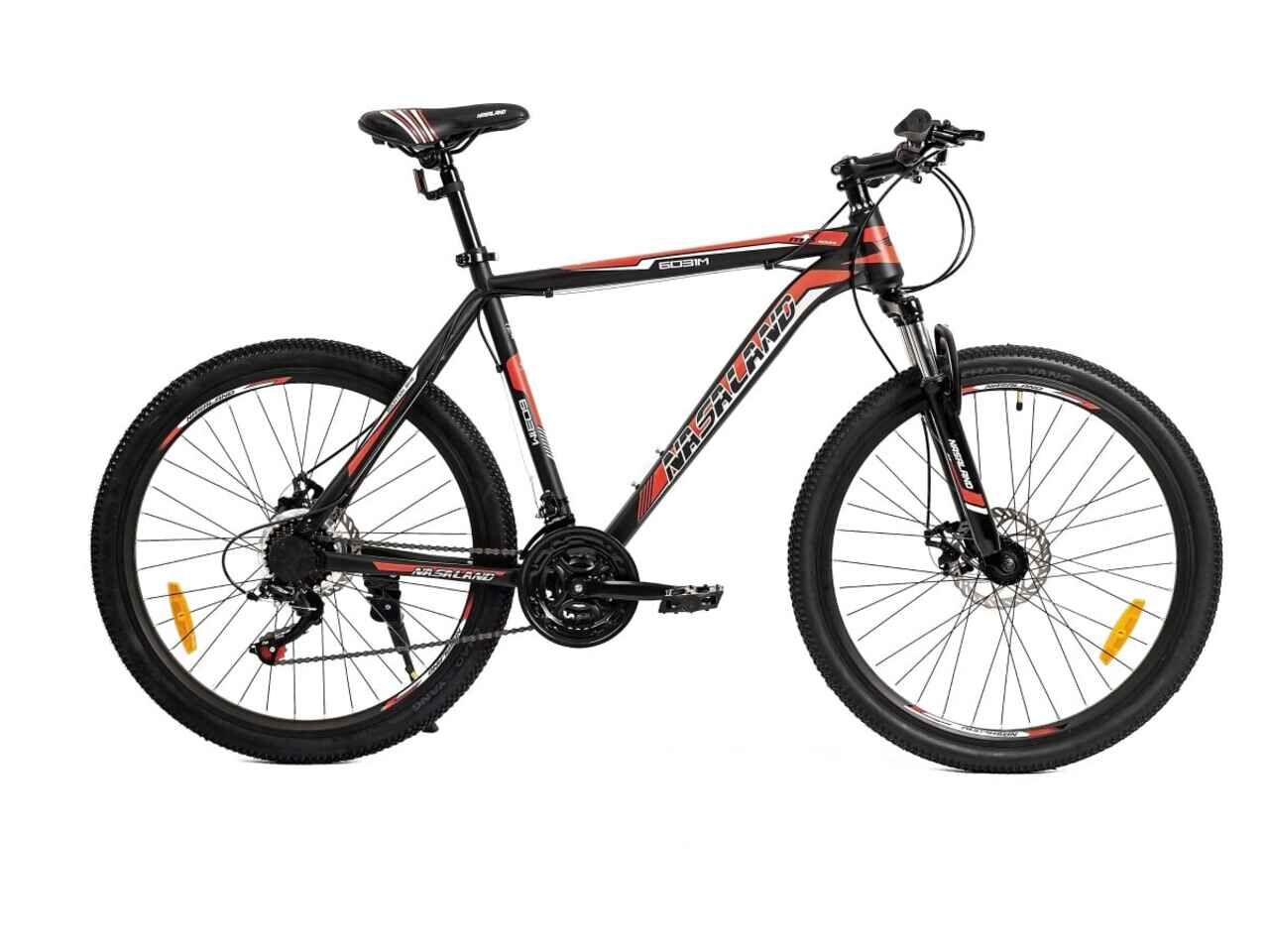 Велосипед Nasaland 6031M 26 р.21 2021 (черный/красный)